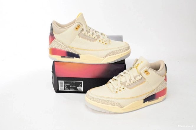 One Kick Jordan Air Sunset x FN0344-901 Balvin Medellin J 3 0805